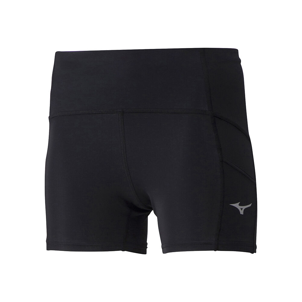 Collant Mizuno Running Core Short Donna - Nere - 48675-KANI